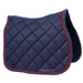 Turfmaster Piped Saddle Cloth - Full / Navy /Red