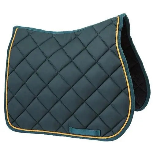 Turfmaster Piped Saddle Cloth - Pony / Green
