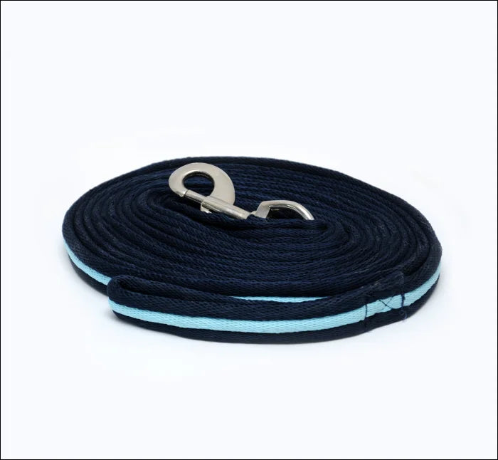 Turfmasters 24ft Padded Lunge Line - Navy\Blue