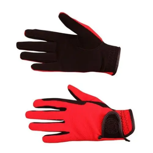 Turfmasters 925 Adult Gloves - Red / XS