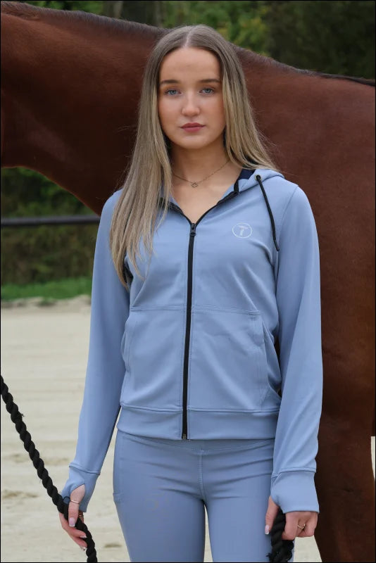 Turfmasters Adults Hoody - Powder Blue / XS