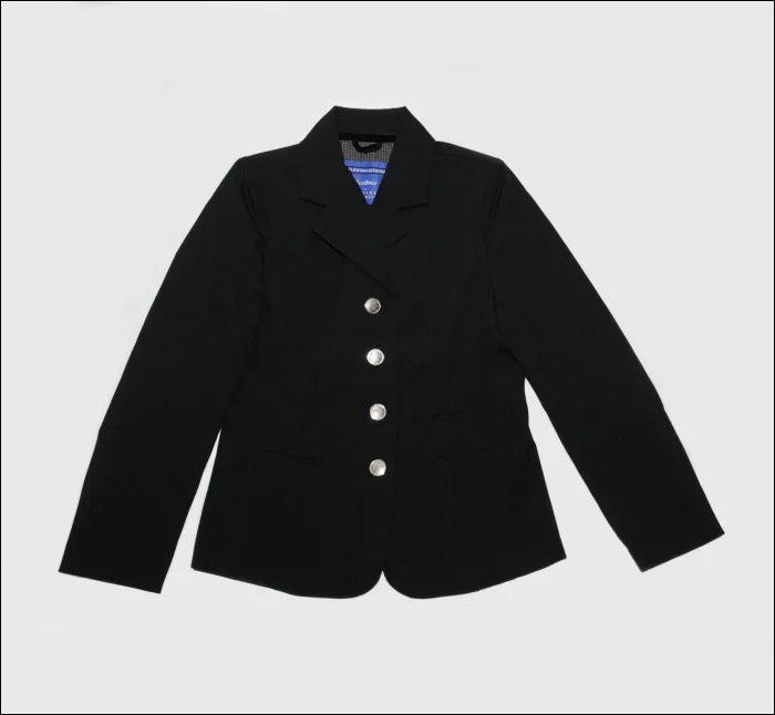 Turfmasters Boys Soft Show Jacket - Black