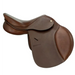 Turfmasters Close Contact Leather Saddle - 16.5 / Brown