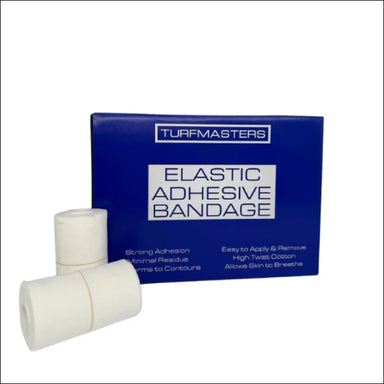 Turfmasters Elastic Adhesive White Bandage 10cm (Singles)