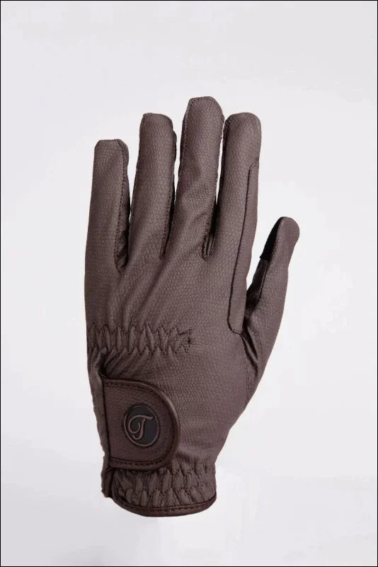 Turfmasters Elite Riding Gloves - 9.5 / Brown