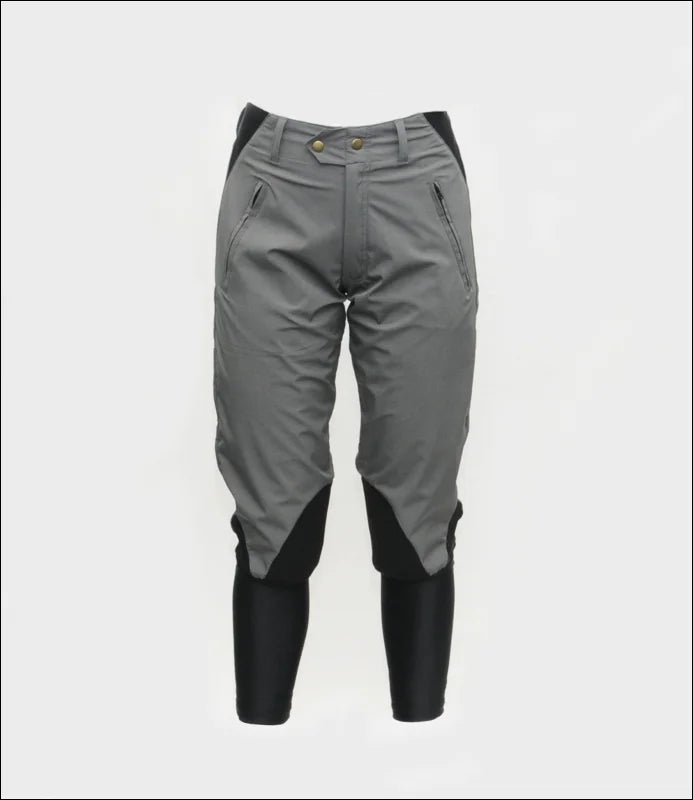 Turfmasters Exercise Jockey Breech Grey/Black - XS