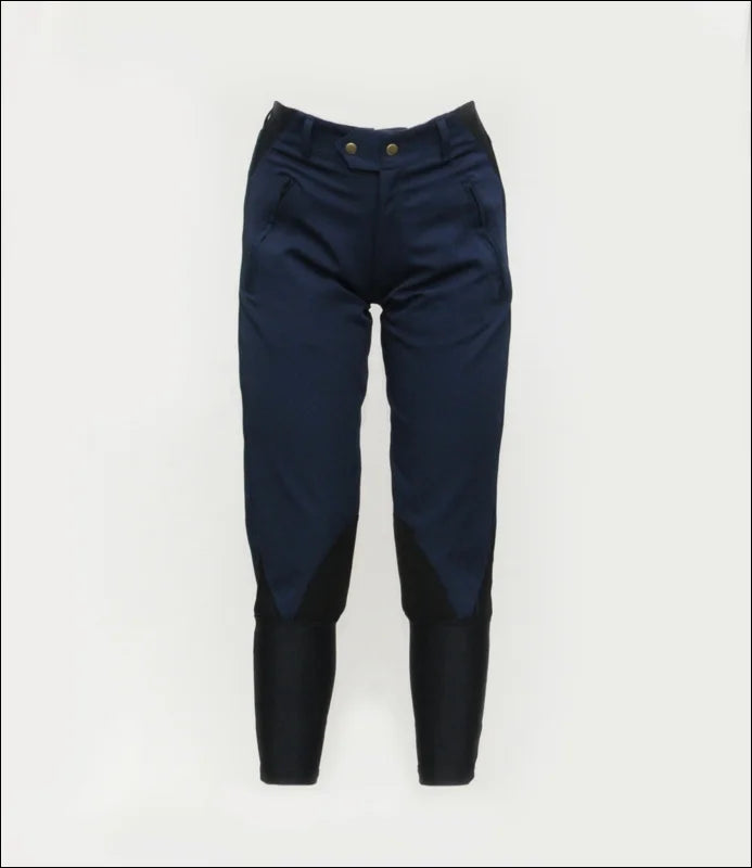 Turfmasters Exercise Jockey Breech - Navy/Black - XS