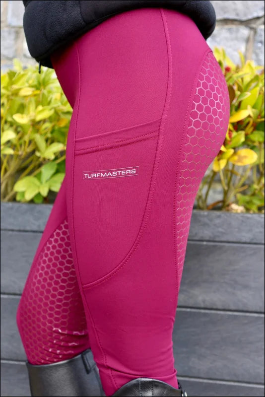 Turfmasters Fleece Lined Winter Full Seat Legging