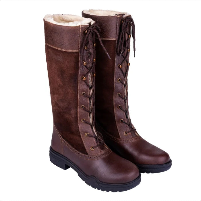 Turfmasters Junior Water Proof Country Boot Brown