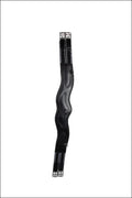 Tesoro Leather Shaped Girth - Black / 36’’