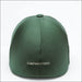 Turfmasters Lycra Hat Silk With Button - Green