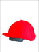 Turfmasters Lycra Hat Silk With Button - Red