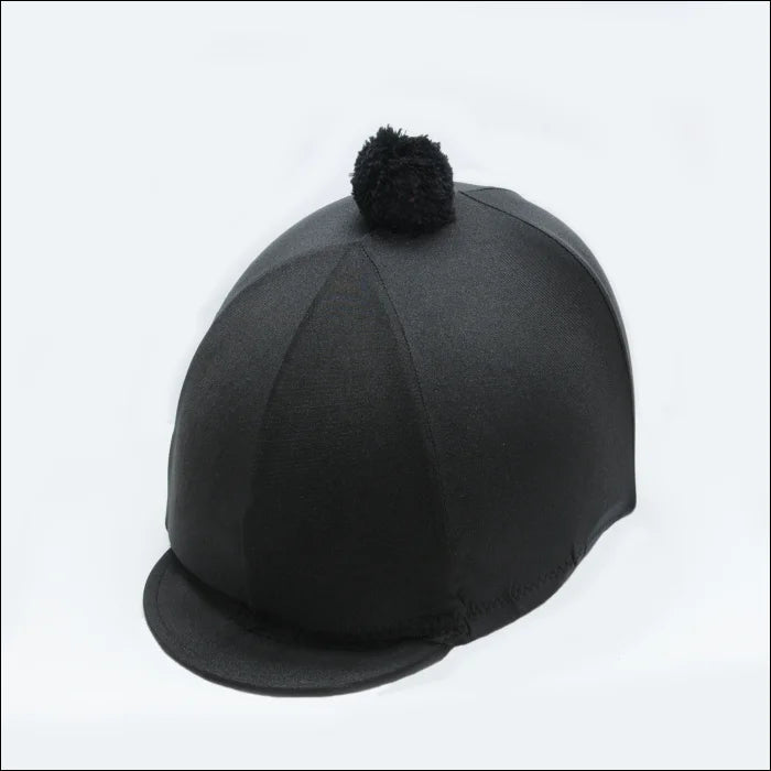 Turfmasters Lycra Hat Silk with PomPom