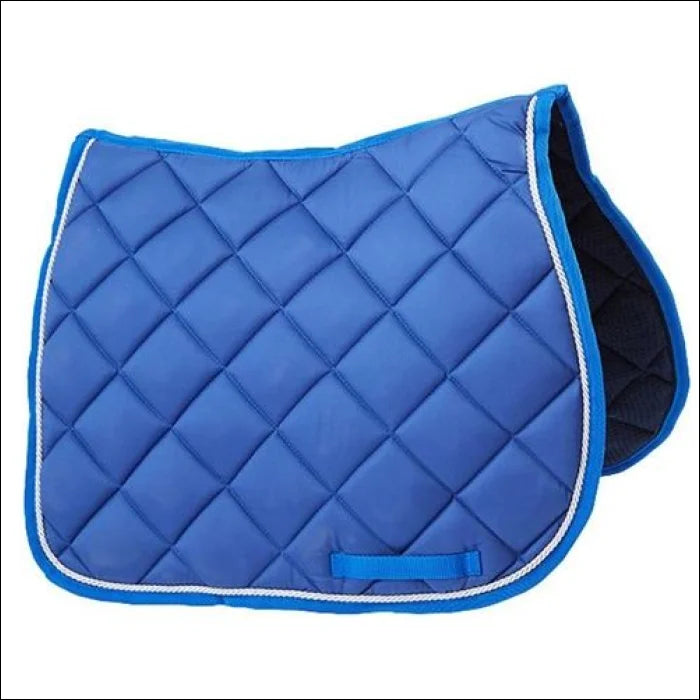 Turfmasters Piped Saddle Cloth - Full / Blue