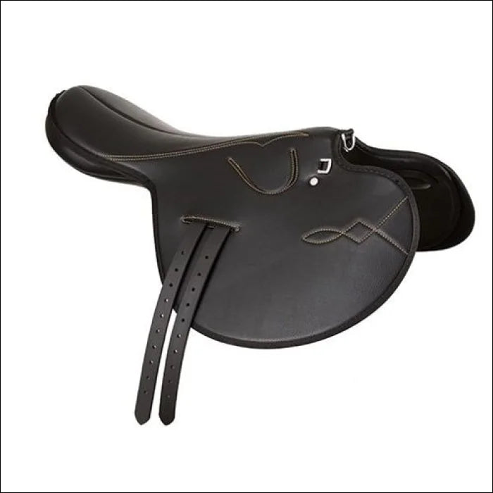 Turfmasters Race/Exercise F/Tr Saddle Black