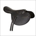 Turfmasters Race/Exercise F/Tr Saddle Black