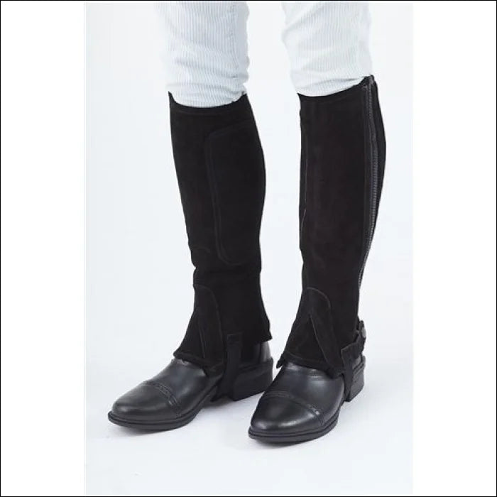 Turfmasters Suede Half Chaps