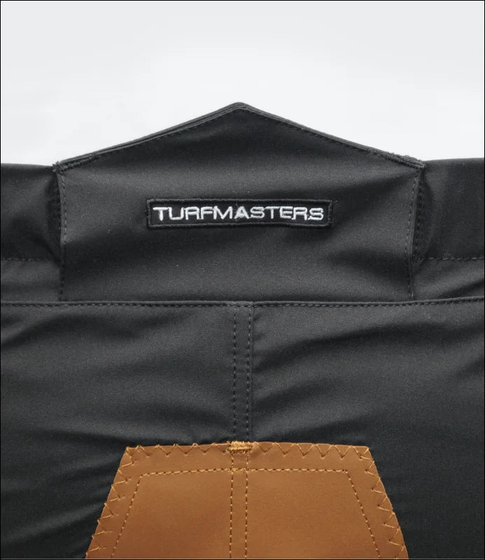 Turfmasters Water Resistant Exercise Breeches - Black/Brown