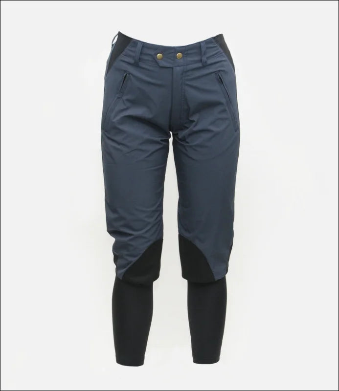 Turfmasters Water Resistant Exercise Breeches - Navy/Black