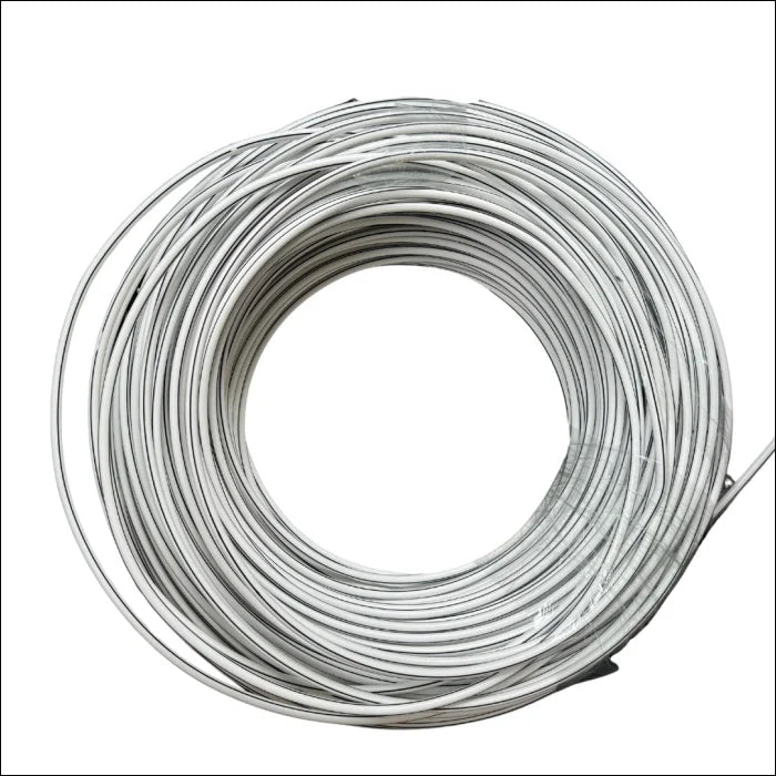 Turfmasters White Electric Cable 7.5mm (200m)