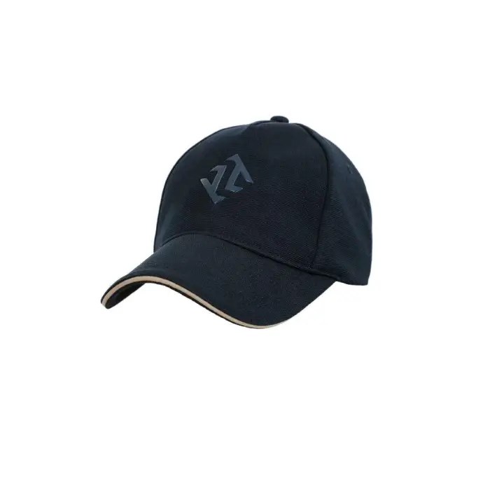 TV Baseball Hat Black - Navy
