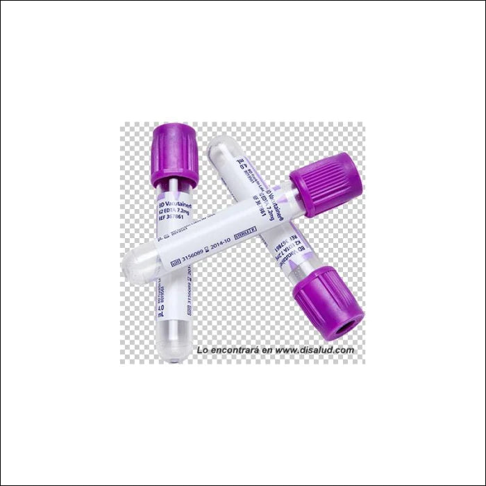 Vacutainer Edta Tube - Purple - 10ml