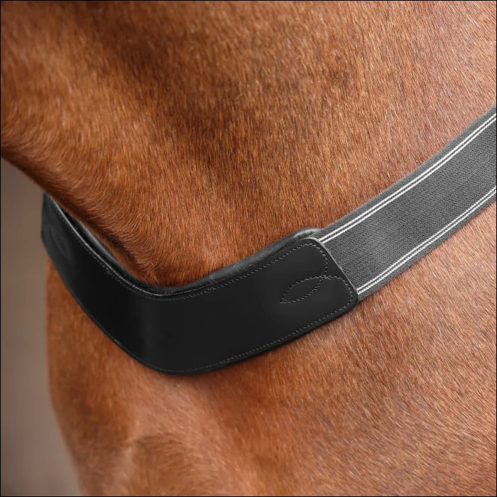 Licol Shires Velociti Rapida En Cuir Noir Doublure Rembourrée – Taille Extra Full (neuf)