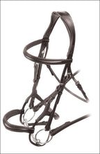 Velociti RAPIDA Rolled Padded Cavesson Bridle