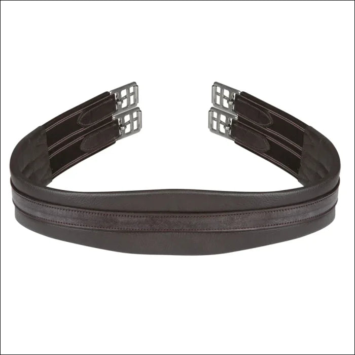 Velocity GARA Leather Atherstone Girth - 58 / Brown