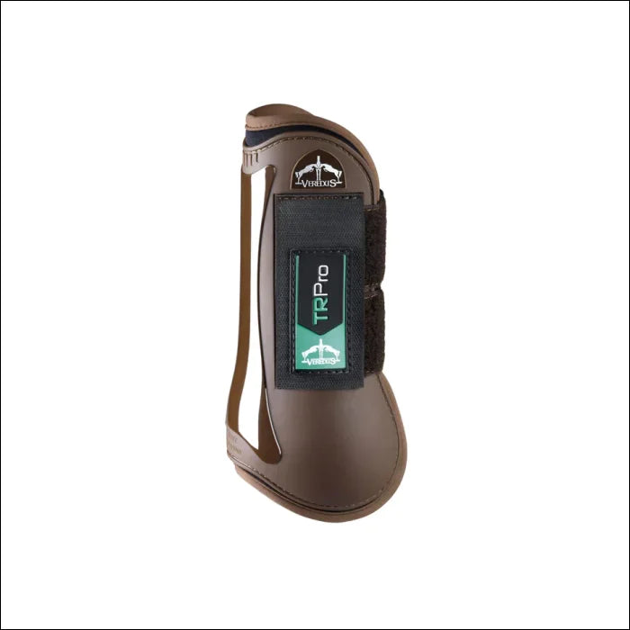 Veredus TR Pro Open Front Tendon Boots - LARGE / Brown