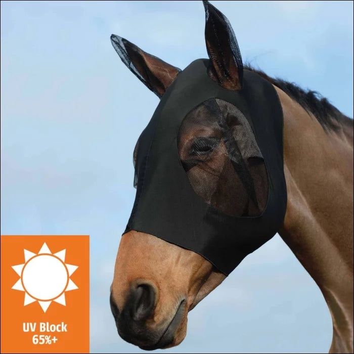 Weatherbeeta Deluxe Stretch Eye Saver - Black