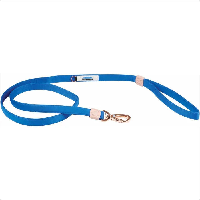 Wheatherbeeta Elegance Dog Lead - Blue - MED/LARGE