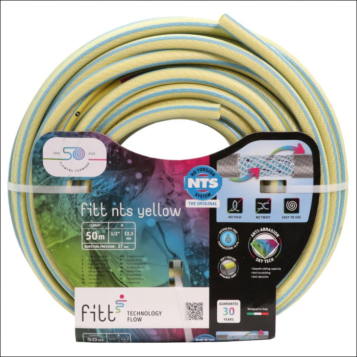 White + Hose 3/4’ 25Mtr Coil Yellow