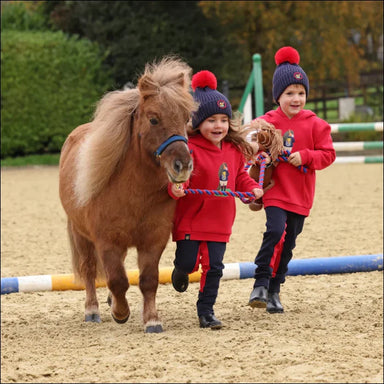 Winnie & Me Child Bobble Hat - Navy