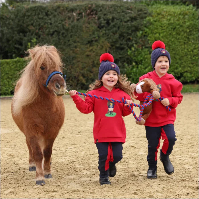 Winnie & Me Child Bobble Hat - Navy