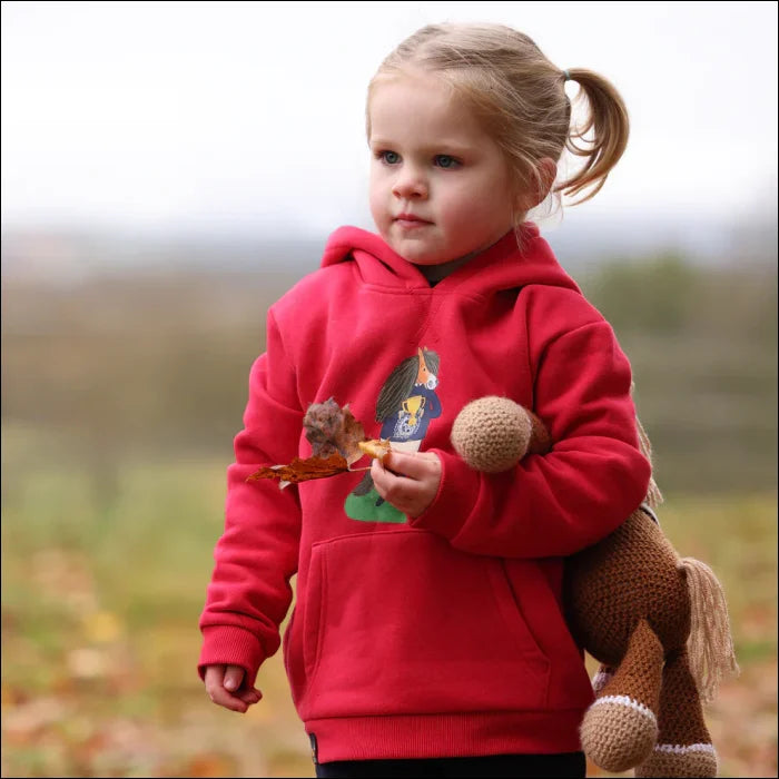 Winnie & Me Child Hoodie - Red