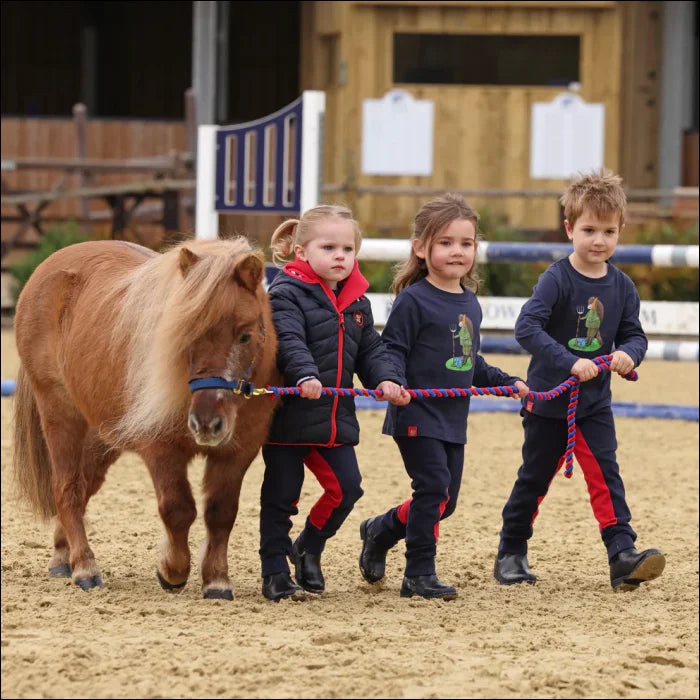 Winnie & Me Child Long Sleeve Top - Navy