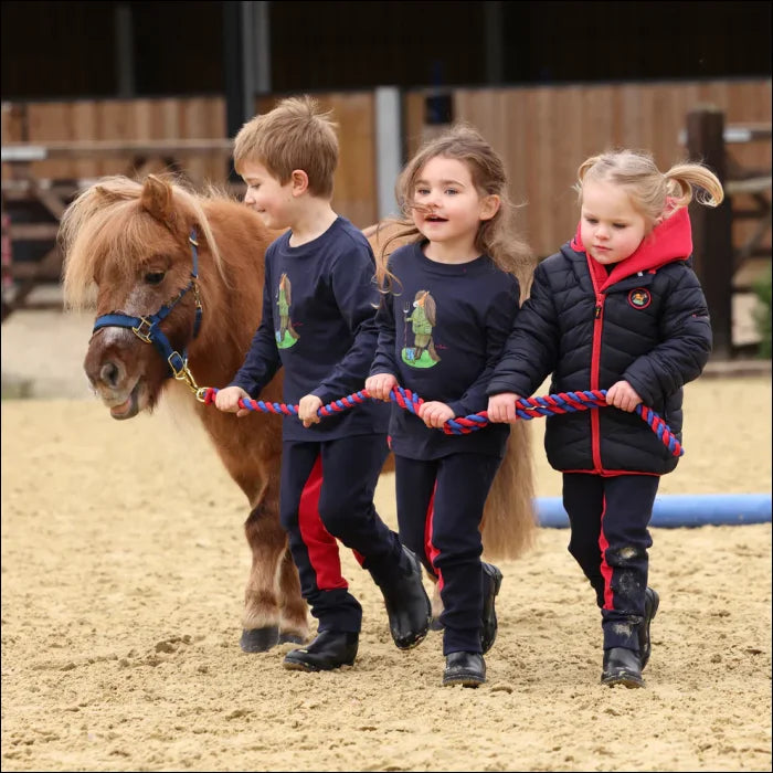 Winnie & Me Child Long Sleeve Top - Navy