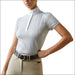 Womens Aptos Show Shirt - XS / Pearl Grey Dot