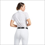 Ariat Womens Aptos Vent Show Shirt - Aqua Foam