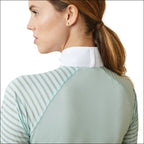 Ariat Womens Aptos Vent Show Shirt - Aqua Foam