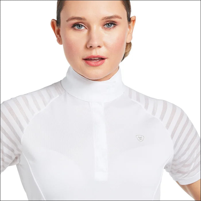 Ariat Womens Aptos Vent Show Shirt - Aqua Foam