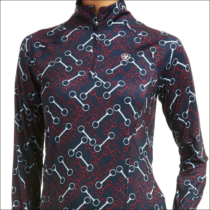 Womens Lowell 2.0 1/4 Zip - Team Print