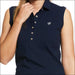 Ariat Womens Prix 2.0 Sleeveless Polo - Navy