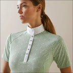 Ariat Womens Showstopper Show Shirt - Aqua