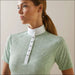 Ariat Womens Showstopper Show Shirt - Aqua