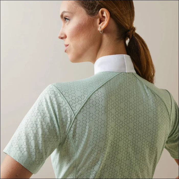 Ariat Womens Showstopper Show Shirt - Aqua