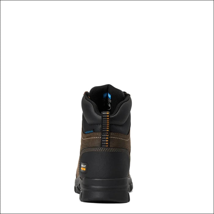 Ariat Womens Treadfast 6’ H2O Steel Toe Boots - Dark Brown