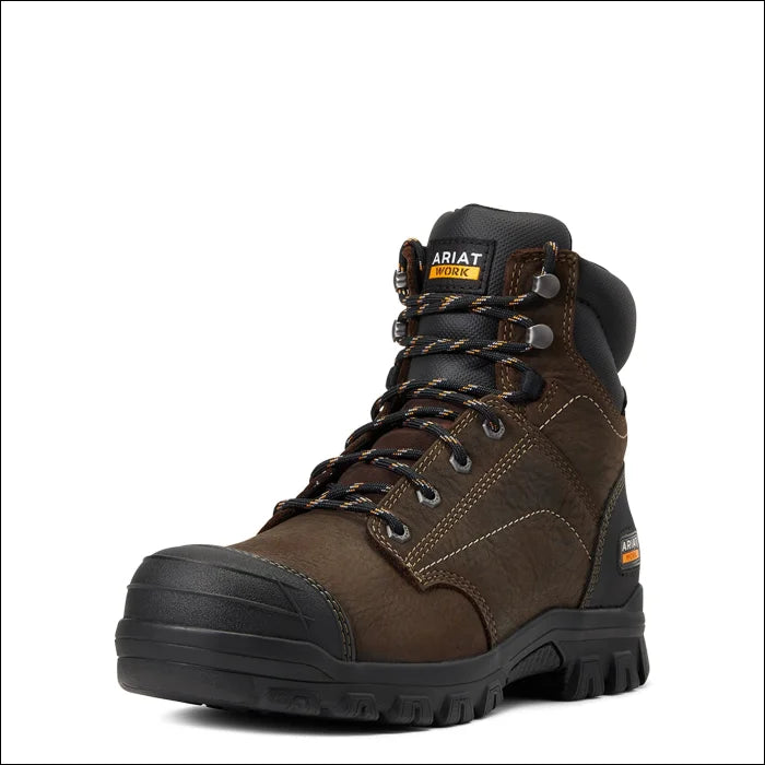 Ariat Womens Treadfast 6’ H2O Steel Toe Boots - Dark Brown