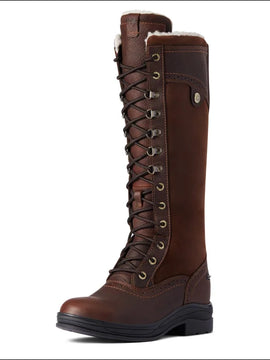 Ariat Womens Wythburn Tall H2O Boots - Dark Brown